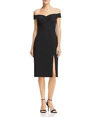 Full Skirt Dress Aidan by Aidan Mattox Off Shoulder Short Cocktail Dress