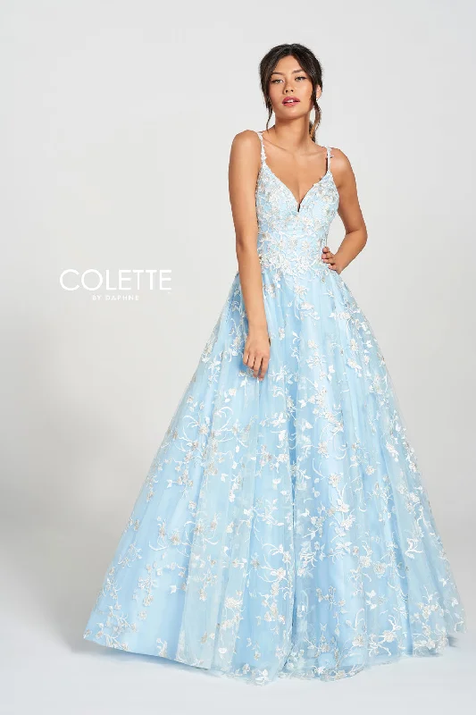 Unique Formal Dress Colette CL12210 Long Formal Prom Beaded Dress