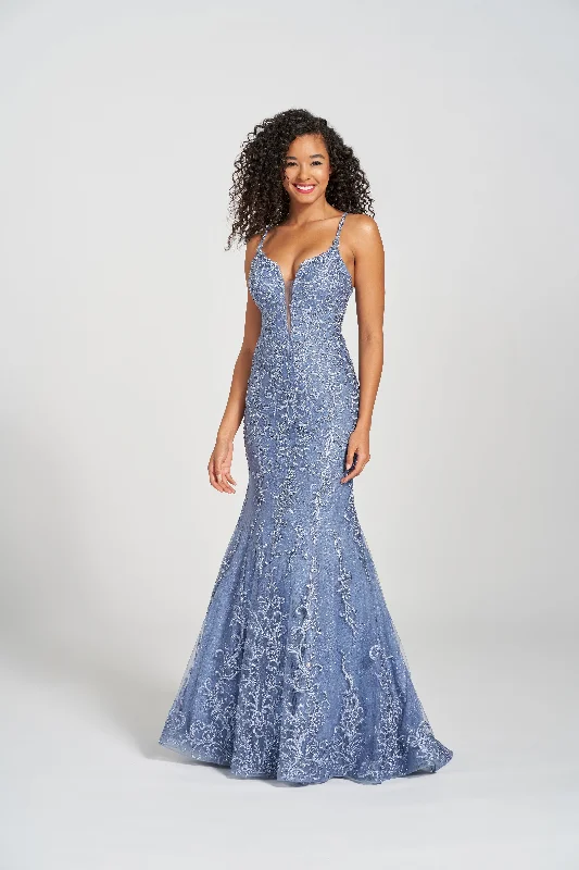 Full Skirt Dress Colette CL12220 Beaded Formal Prom Glitter Long Dress