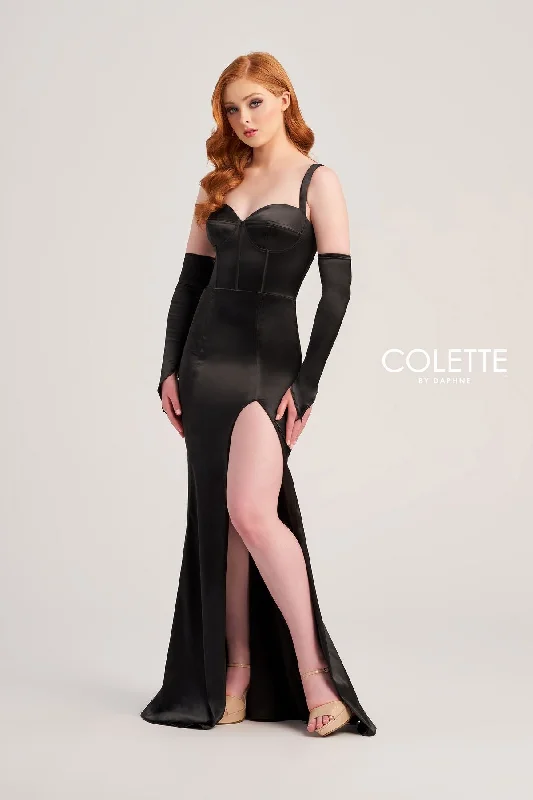 Trendy Evening Gown Colette CL5252 Fitted Long Formal Prom Dress