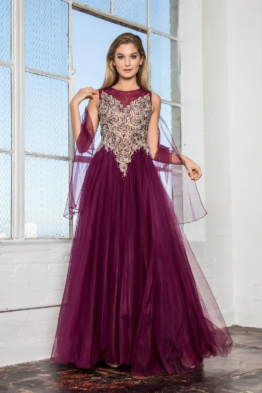 Beautiful Floor-Length Dress Prom Sleeveless Dress Formal Gown