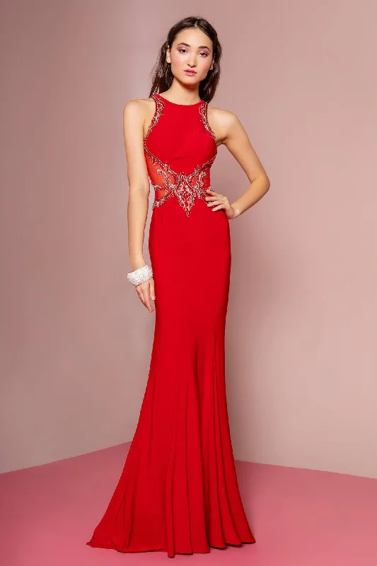 Bold Print Formal Dress Prom Long Dress Evening Gown Formal