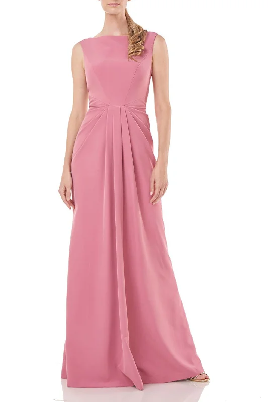 Bold Print Formal Dress Kay Unger 5517445 Long Sleeveless Pleated Formal Dress