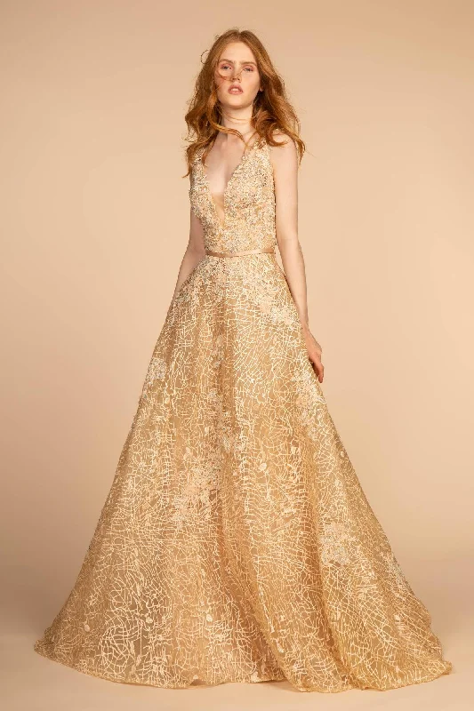 Silk Ball Gown Long Formal Prom Dress Evening Gown