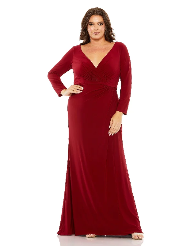 Sweetheart Neckline Dress Mac Duggal 68442 Fabulouss Long Sleeve Fitted Dress Sale