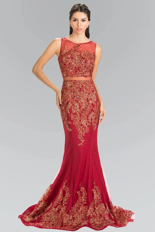 Classic Couture Dress Prom Long Formal Dress Sleeveless Evening Gown