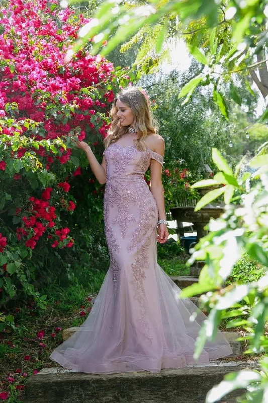 Glamorous Formal Dress Prom Long Dress Off Shoulder Evening Gown