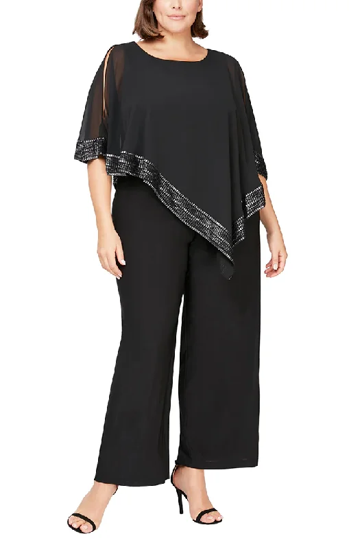 Dazzling Evening Dress SL Fashions 9477331 Plus Size Formal Jumpsuit
