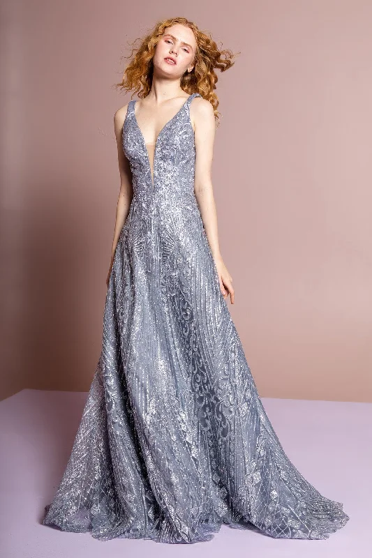 Perfect Fit Dress Sleeveless Long Prom Dress Evening Gown