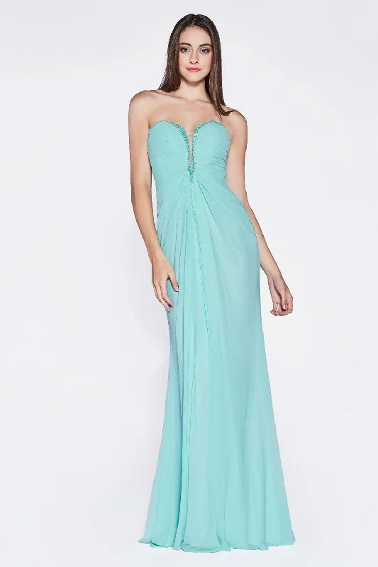 Brocade Formal Dress Cinderella Divine CD663 Strapless Long Formal Dress Evening Gown Brocade Formal Dress Cinderella Divine CD663 Strapless Long Formal Dress Evening Gown