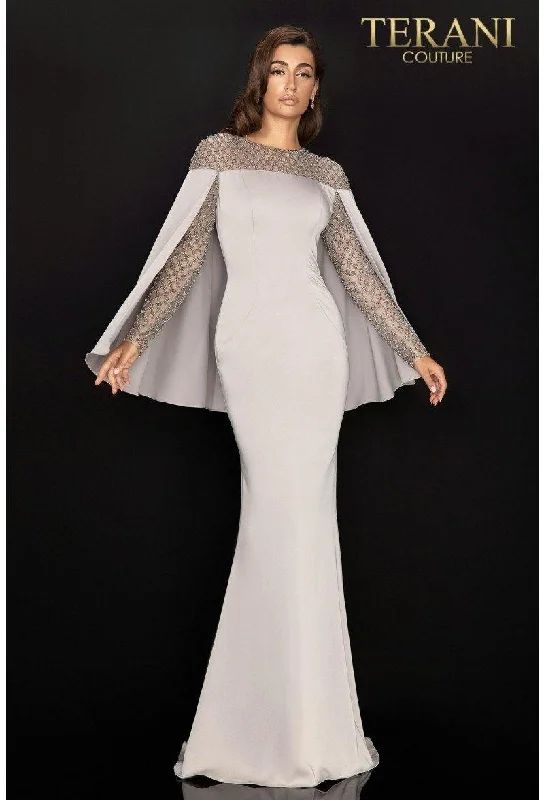 Dreamy Wedding Gown Terani Couture 2011M2155 Long Formal Mother Of Bride Gown