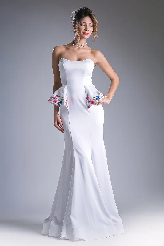 Polished Formal Dress Andrea & Leo A5010 Fitted Formal Prom Long Dress