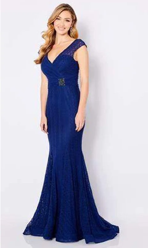 Pearl Embellished Gown Cameron Blake - 221696 Trumpet Evening Mother of the Bride Dress Pearl Embellished Gown Cameron Blake - 221696 Trumpet Evening Mother of the Bride Dress