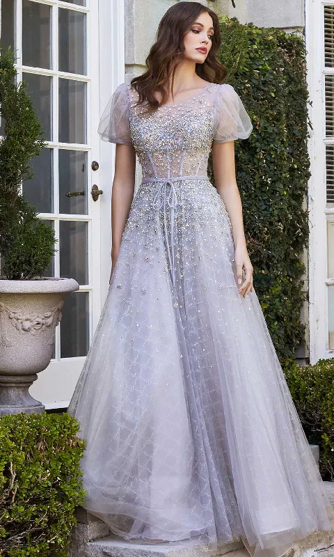 Floor-Length Satin Dress Cinderella Divine B708