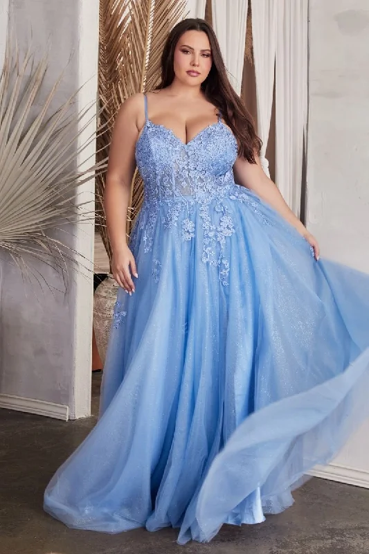 Bold Print Formal Dress Cinderella Divine C148C Glitter Plus Size Formal Prom Long Dress Bold Print Formal Dress Cinderella Divine C148C Glitter Plus Size Formal Prom Long Dress