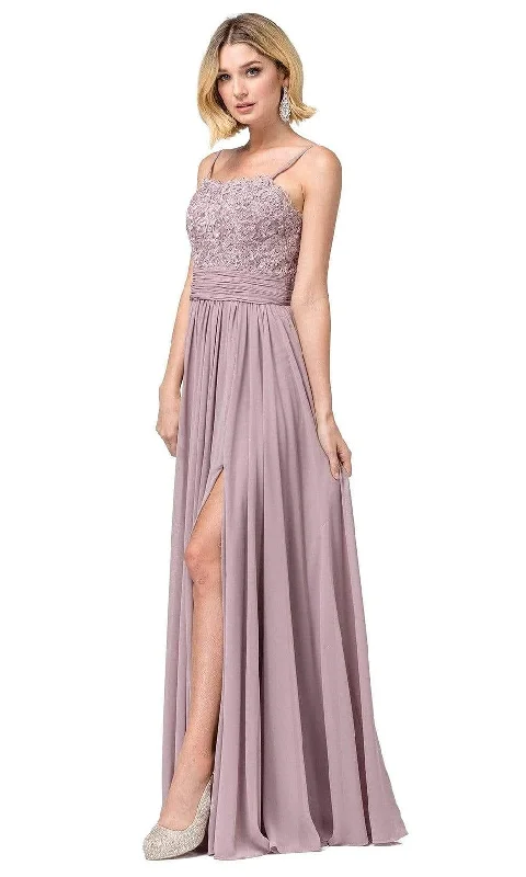 Dark Green Dress Dancing Queen - Spaghetti Strap Lace Embroidered Dress 2789