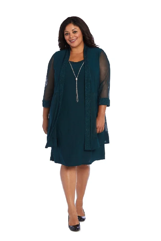 Whimsical Evening Gown Dark Green 14W R&M Richards 5394W Short Plus Size Formal Dress Sale Whimsical Evening Gown Dark Green 14W R&M Richards 5394W Short Plus Size Formal Dress Sale