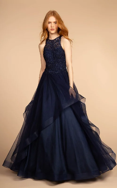 Puffy Sleeve Dress GLS by Gloria GL2528 Dress
