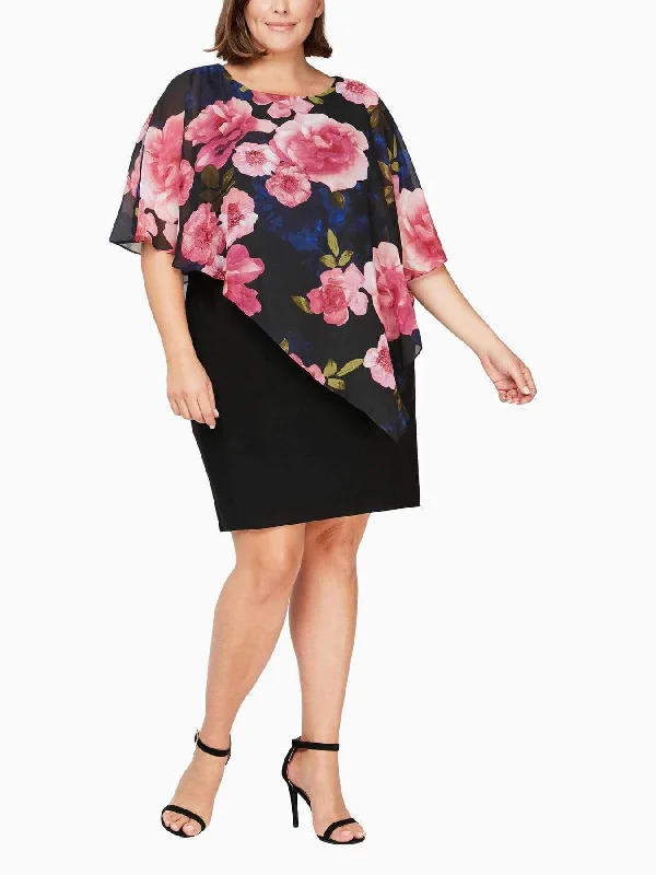Dainty Chiffon Dress Ignite Evenings Short Cocktail Dress Sale