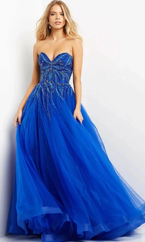 Luxe Embroidered Gown Jovani 07946  Dress