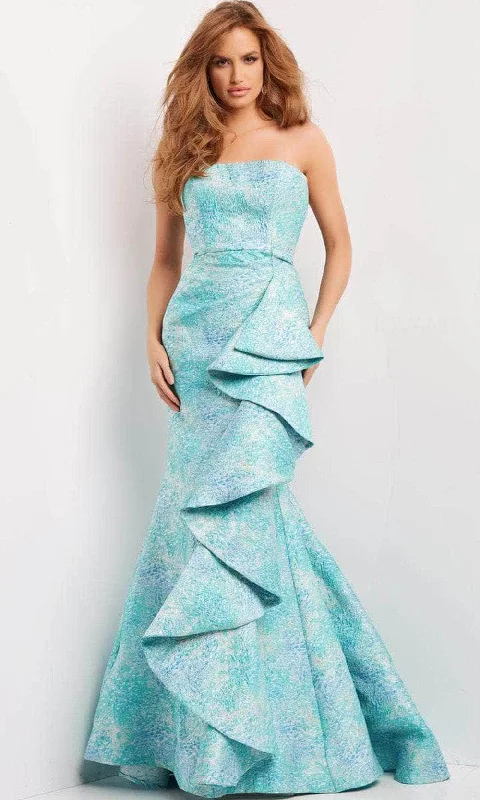 Modest Chiffon Dress Jovani 08093  Dress