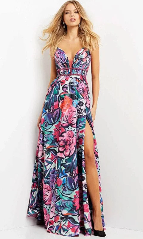 Fancy Beaded Gown Jovani 08593  Dress