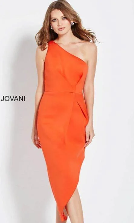 Timeless Gown Jovani M606 Formal One Shoulder Dress