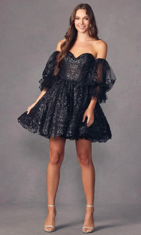 Sophisticated Party Dress Juliet Dresses 895 - Illusion Sweetheart Cocktail Dress
