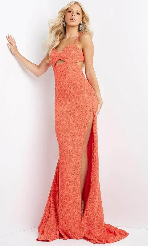 Sophisticated Party Dress JVN by Jovani - Sweetheart Cutouts Prom Gown JVN07344SC
