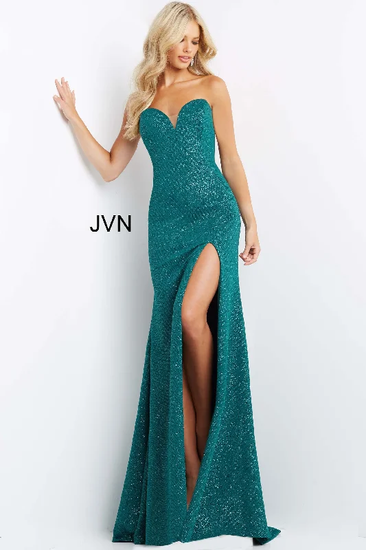 Royal Blue Dress JVN JVN08510 Dress