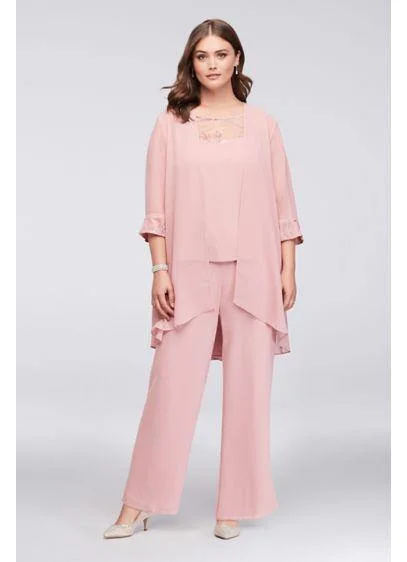 Winter Ball Gown Le Bos Women's Plus Size Pant Suit Sale