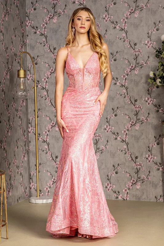 Trendy Evening Gown Long Fitted Formal Mermaid Prom Gown