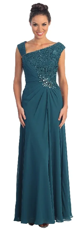Statement Sleeve Dress Long Formal Dress Sale