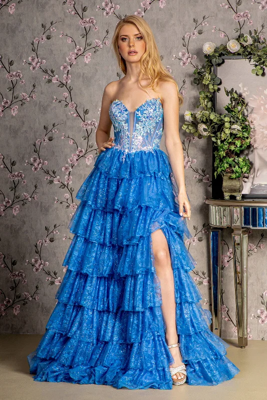 Beautiful Floor-Length Dress Long Formal Sequin Prom Dress