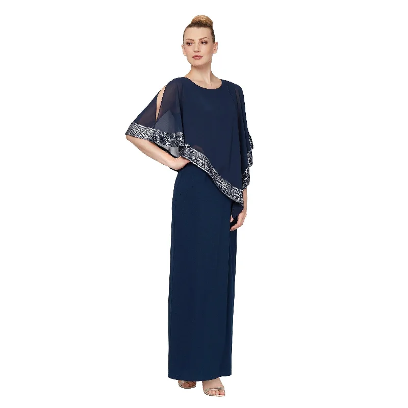 Full Skirt Dress SL Fashions 9170329 Long Mother of the Bride Dress Sale