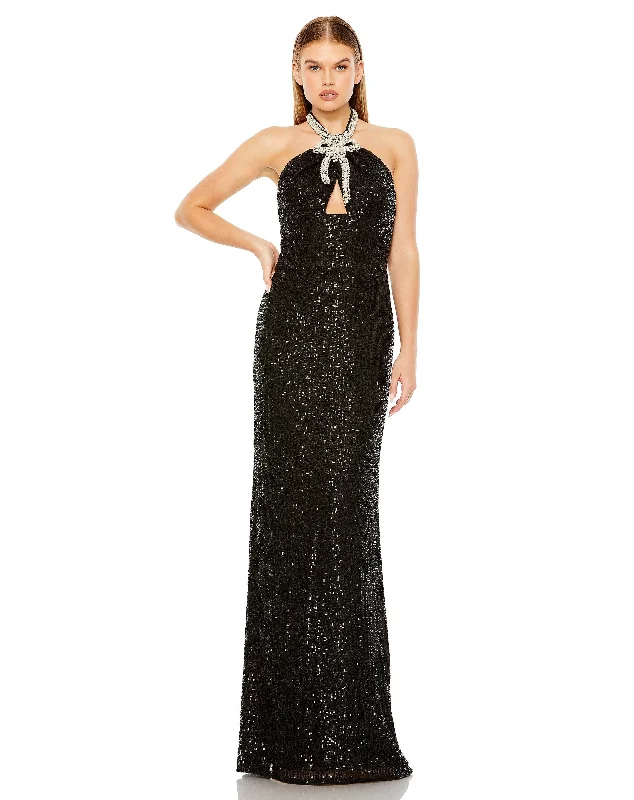 Mermaid Cut Dress Mac Duggal 27410 Long Formal Prom Sequin Dress
