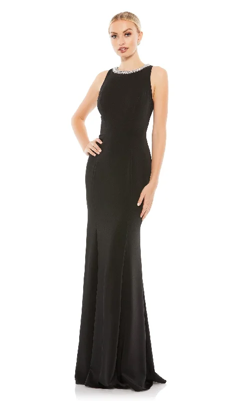Timeless Satin Dress Mac Duggal 49093 Dress
