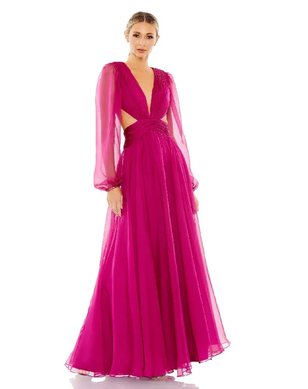 Tulle Skirt Dress Mac Duggal 55823 Berry 6 Sale