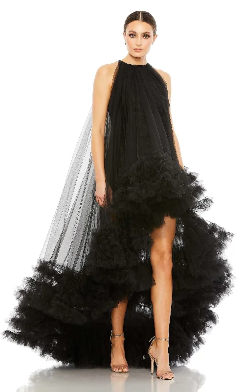 Floor-Length Satin Dress Mac Duggal 68252 Dress