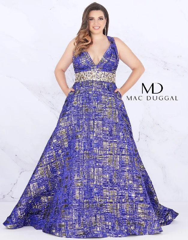 Ruched Velvet Dress Mac Duggal Prom Long Dress Plus Size Sale