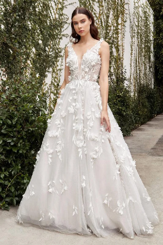 Chic Satin Dress Off White 6 Andrea & Leo A1042W Long White Couture Floral Wedding Dress Sale Chic Satin Dress Off White 6 Andrea & Leo A1042W Long White Couture Floral Wedding Dress Sale