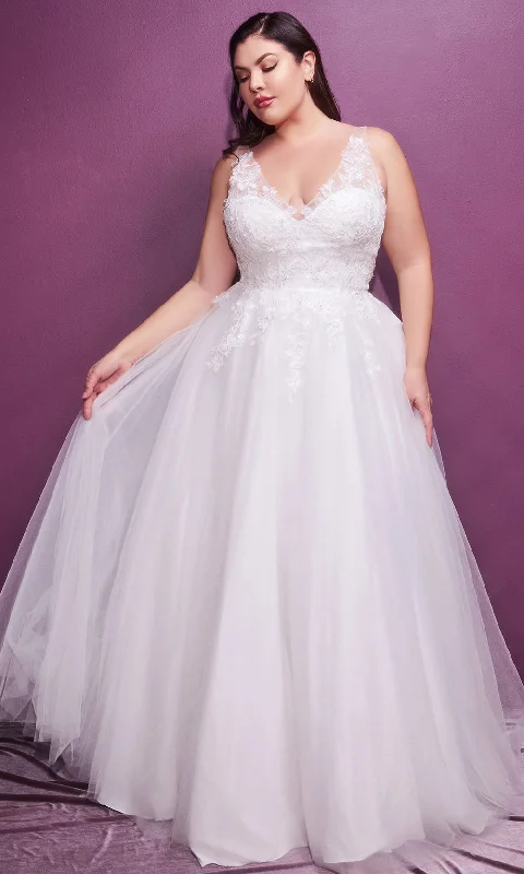 Glittering Evening Gown Cinderella Divine Bridals 9178WC
