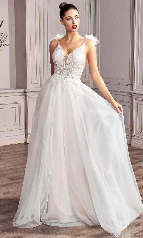 Off-White Gown Cinderella Divine Bridals CD215W