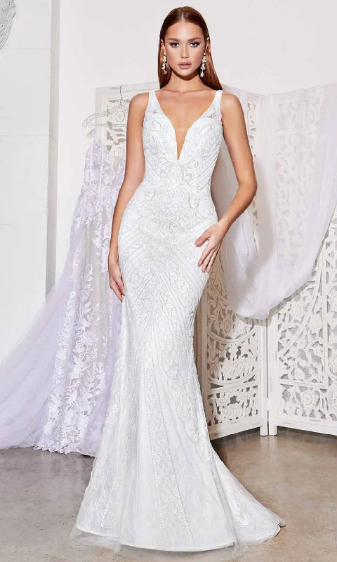 Floor-Length Satin Dress Cinderella Divine EW115