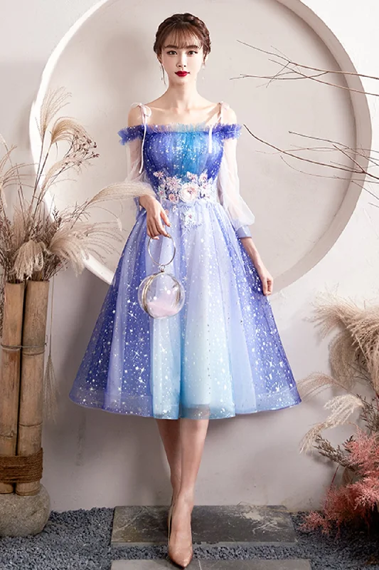 Sophisticated Maxi Dress Princess Long Sleeves Floral Lace Tulle Short Prom Homecoming Dresses, Short Floral Formal Graduation Evening Dresses WT1007 Sophisticated Maxi Dress Princess Long Sleeves Floral Lace Tulle Short Prom Homecoming Dresses, Short Floral Formal Graduation Evening Dresses WT1007