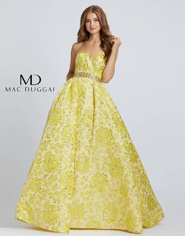 Showstopper Dress Mac Duggal Prom Long Floral Ballgown Sale