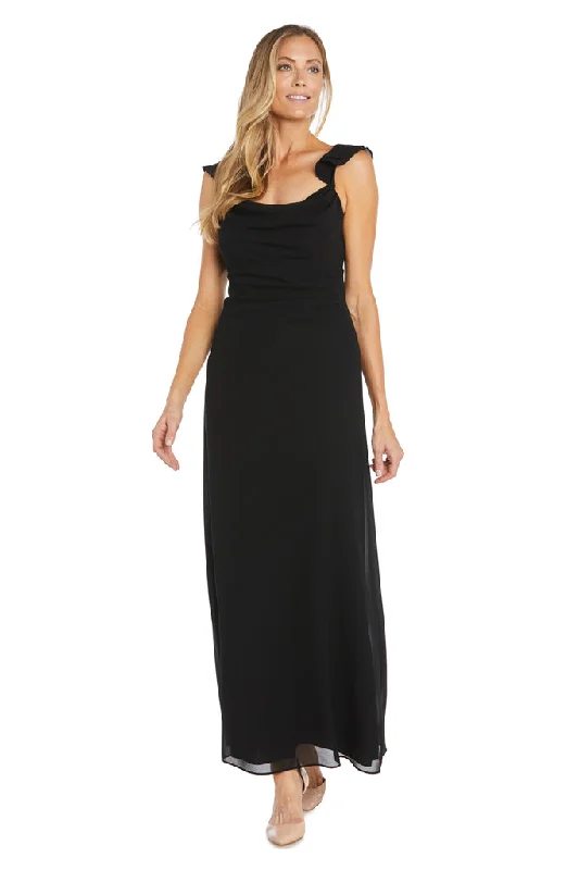 Stunning Applique Dress R&M Richards 6173 Evening Formal Long Dress