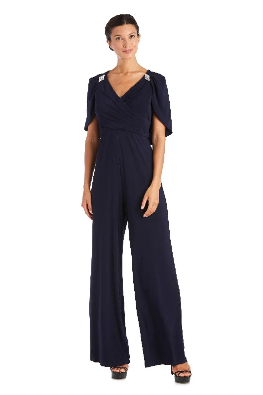 Stunning Applique Dress R&M Richards 2460 One Piece Jumpsuit Sale