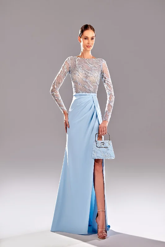 Statement Sleeve Dress Reverie Couture SP24102