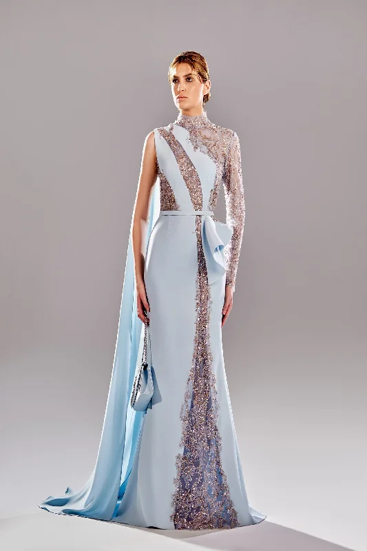 Structured Evening Gown Reverie Couture SP2498